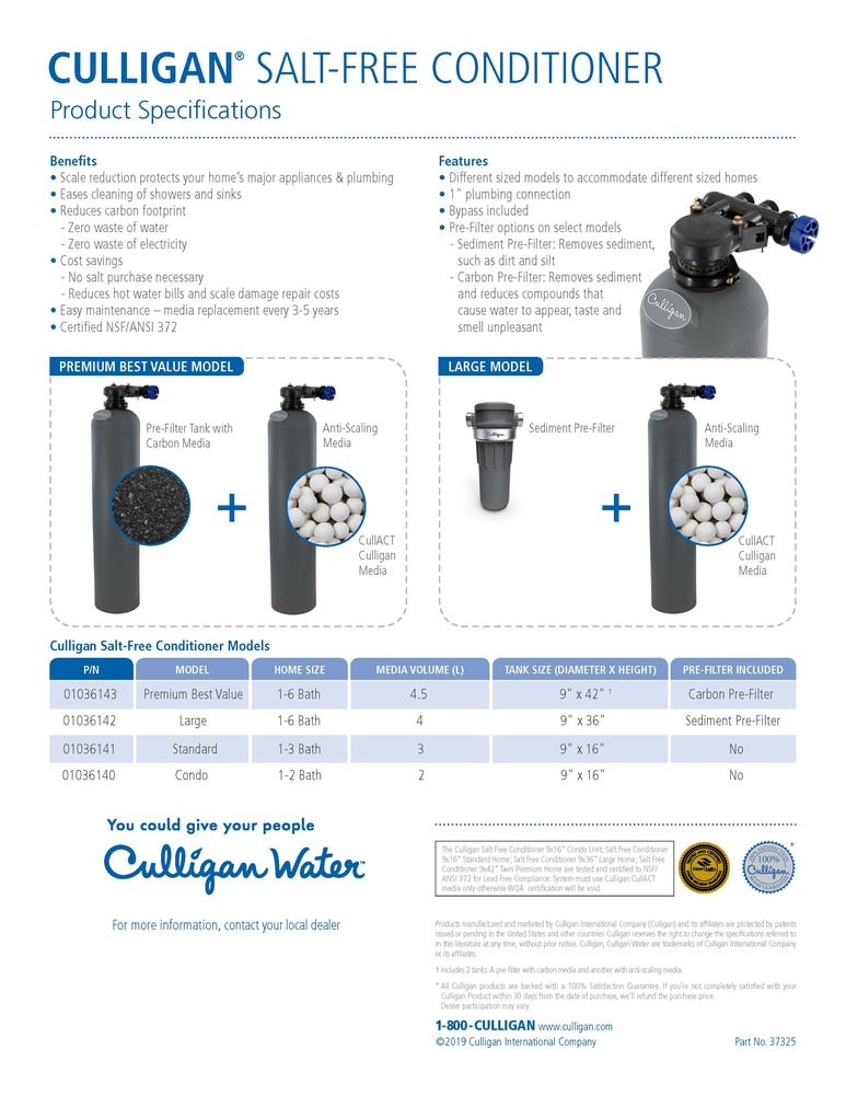 Pros and Cons of Salt-Free Water Softeners - Culligan